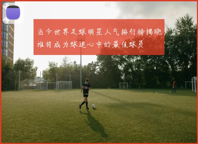 当今世界足球明星人气排行榜揭晓谁将成为球迷心中的最佳球员