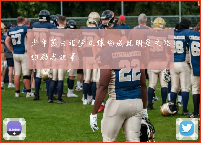 少年苏白追梦足球场成就明星之路的励志故事